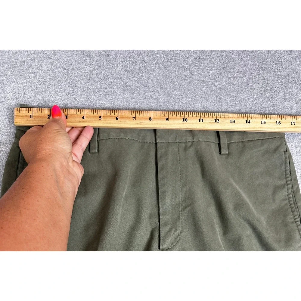 Banana Republic Gavin‎ Chino Pants Mens 32x34 Olive Green Excellent Straight Leg